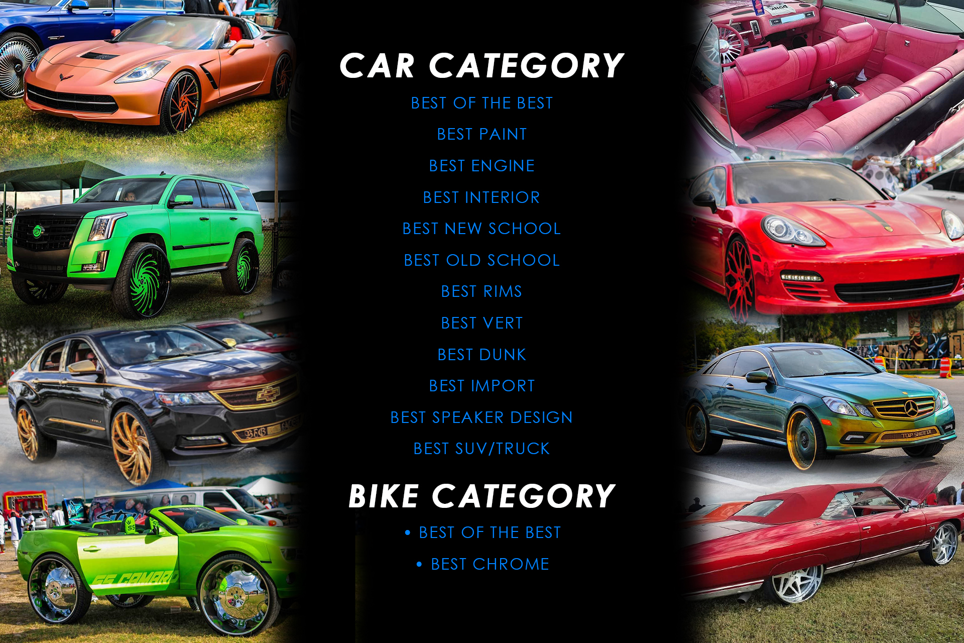 Categories - Car Show