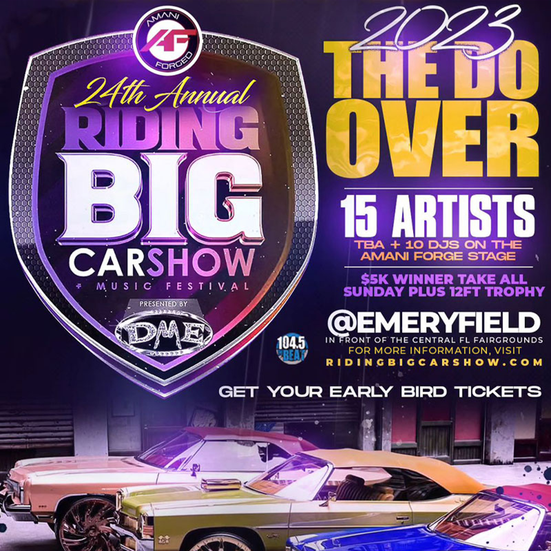 Riding Big Car Show Biggest Car Show in Florida